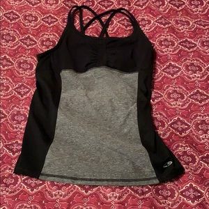 Flattering workout top